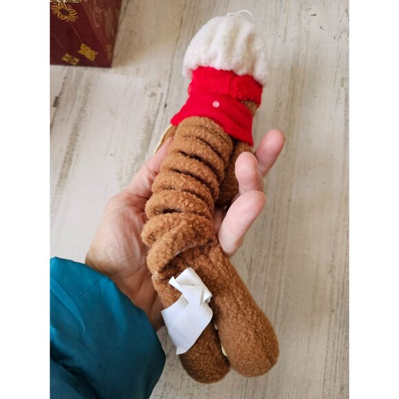 St Nicholas springy gingerbread ornament unique country folk plush cute Xmas tre - Picture 6 of 9